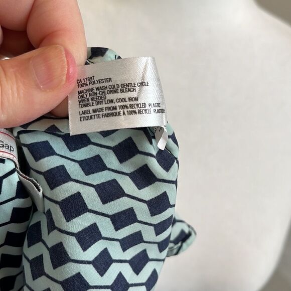 Gap designed y crafted dress. Light Green And Black Talla . Size M - Picture 10 of 10